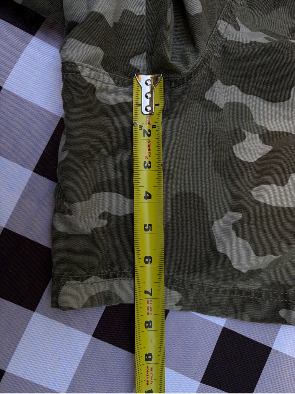 aerie Olive Camo Drawstring Utility Shorts - Picture 8 of 11